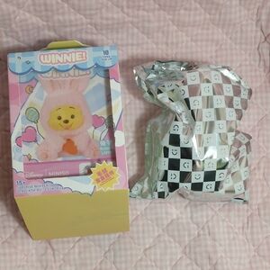 MINISO Disney Winnie the Pooh Naughty Team Plush Keychain / Bag Charm (Bunny)